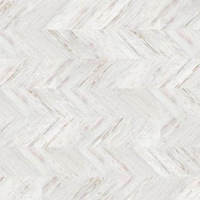 Замковое напольное пробковое покрытие Corkstyle Chevron White, упаковка 1.883 м