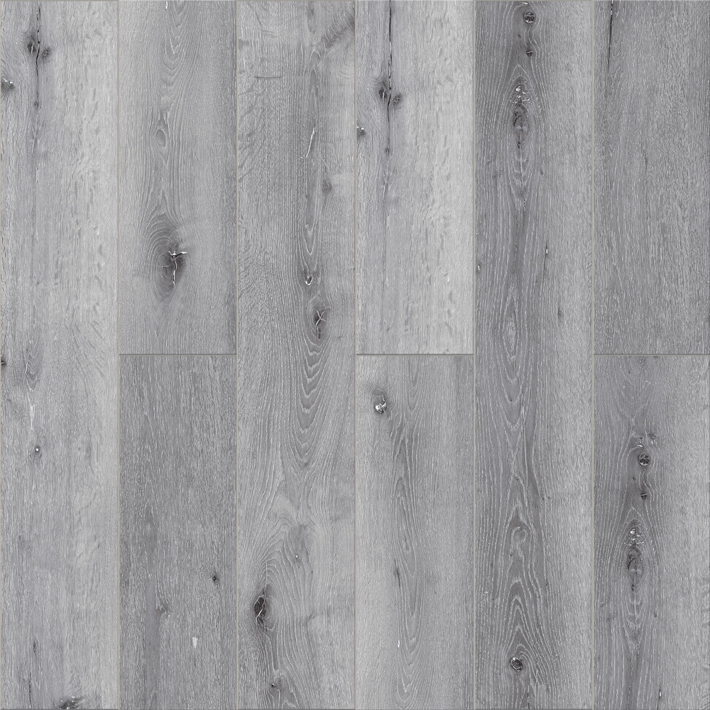 Замковый виниловый пол CronaFloor Дуб Серый ZH-82015-8 4V Wood 4,5x180x1200 мм SPC