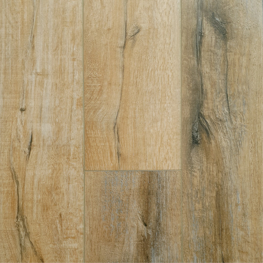 Замковая каменно-полимерная плитка Alpine Floor Premium XL ECO 7-20 Дуб Персиковый, упаковка 1.786 м