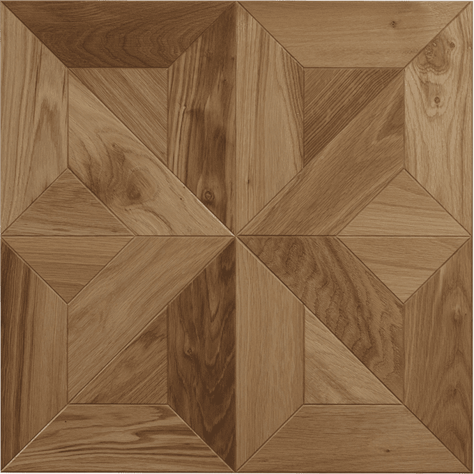 Модульный паркет Kraft Parkett ART 500 500x500x15 мм Дуб M8, упаковка 1.0 м