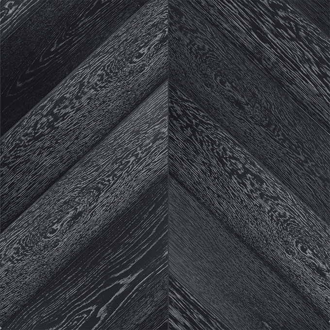 Французская елка Kraft Parkett PREMIUM CHEVRON 100mm 500/600x100x14 мм Дуб 13 Натур, упаковка 1.0 м